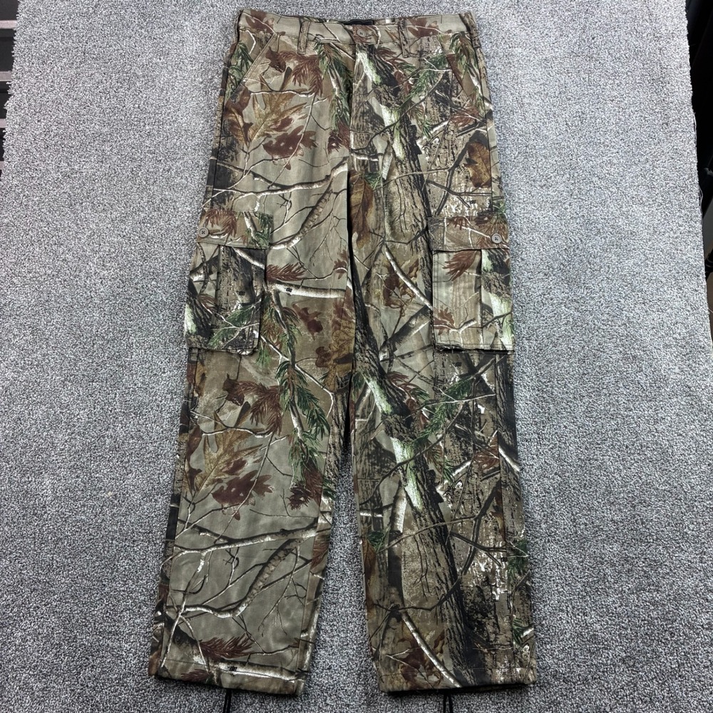 Realtree‎ Camo Cargo Pants Mens 34x32 Camouflage Hunting Outdoor Tactical